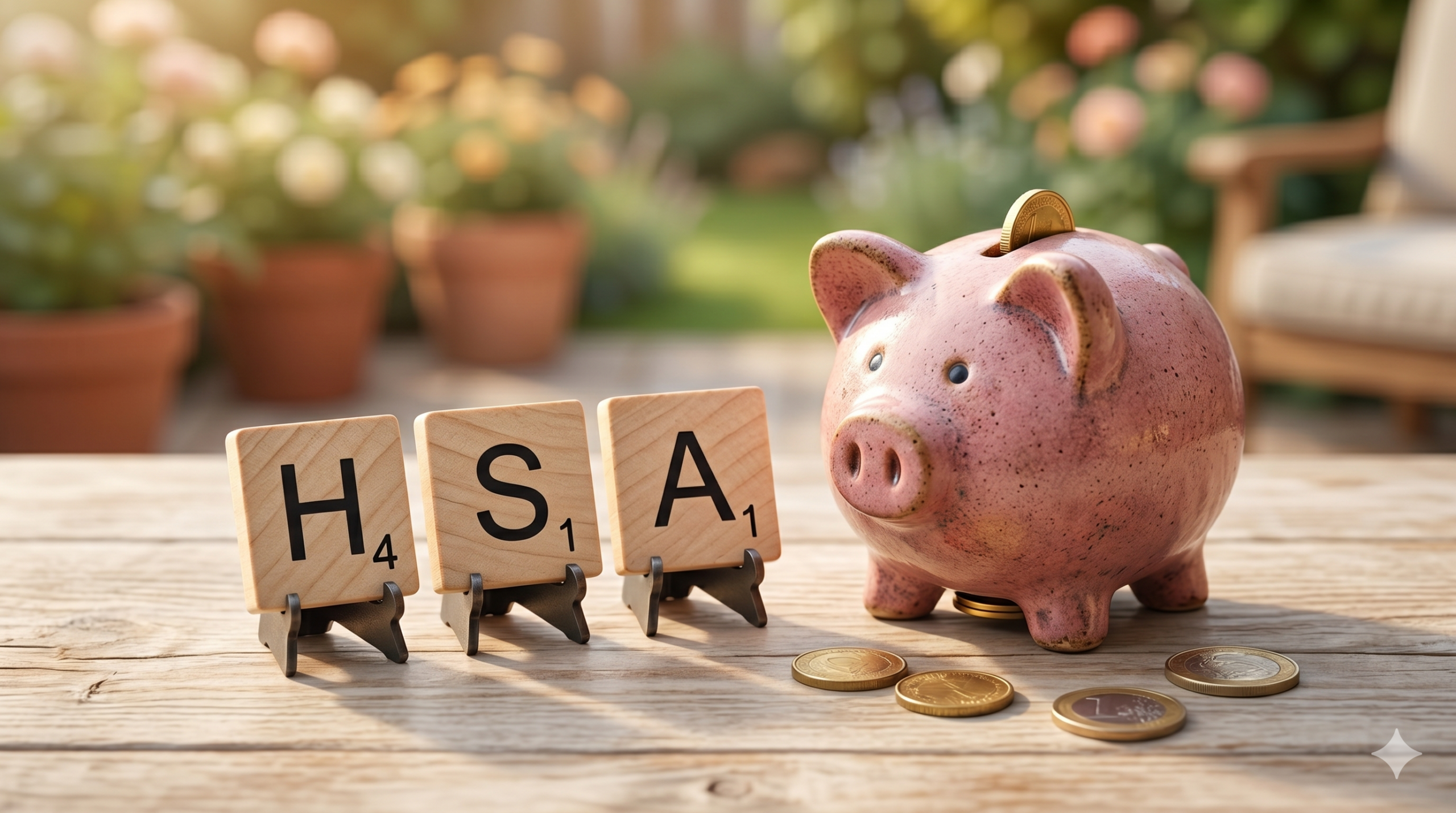 Piggy bank and HSA tiles